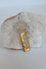 Load image into Gallery viewer, 60&#39;s Gold Tone &quot;D&quot; Initial Brooch
