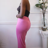 70's Pink Maxi Skirt