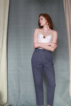 Load image into Gallery viewer, 90&#39;s Blue Plaid Trouser Pants