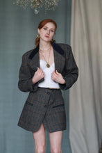 Load image into Gallery viewer, REVIVED Tweed Blazer Set